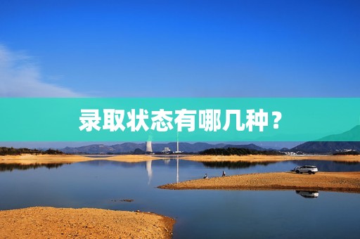 录取状态有哪几种？